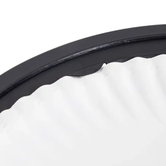 Juvale Set of 20 Reusable Plastic Paper Plate Holders, Snap-In Grooves for 9-Inch Plates, Picnic, Party, BBQ, Black, 10 In image {7}