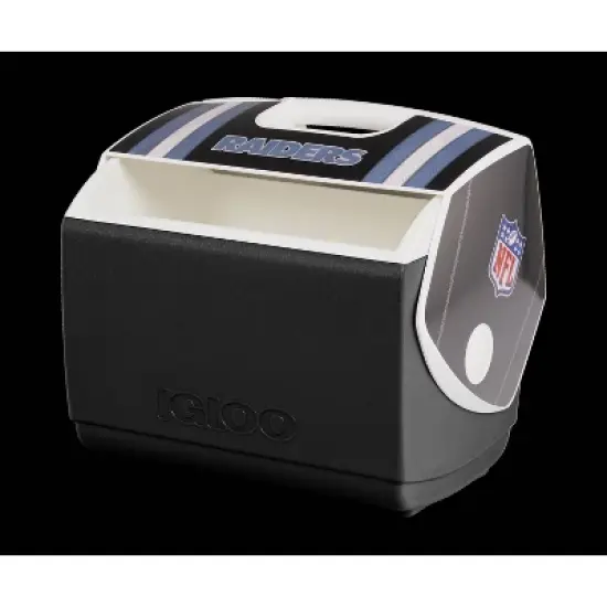 NFL Las Vegas Raiders Playmate Elite 16qt Cooler - Black image {4}