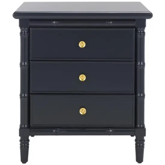 Mina 3 Drawer Nightstand - NST3500 - Safavieh image {9}