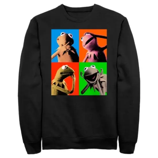 Men's The Muppets Kermit Pop Art Sweatshirt image {3}