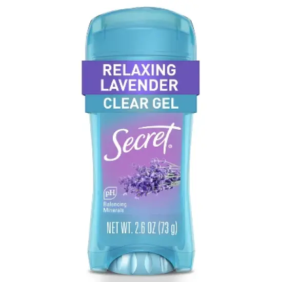 Secret Fresh Clear Gel Deodorant Relaxing Lavender - 2.6oz image {4}