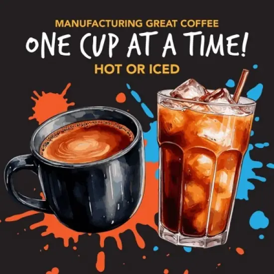 Java Factory Strawberry Shortcake Flavored Ground Coffee Bags, 10 oz each, 6 pack image {7}