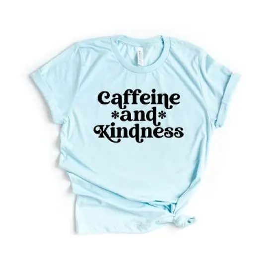Simply Sage Market Women's Caffeine And Kindness Short Sleeve Graphic Tee image {5}