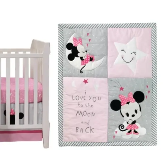 Lambs & Ivy Disney Baby Nursery Room - Minnie Mouse image {1}