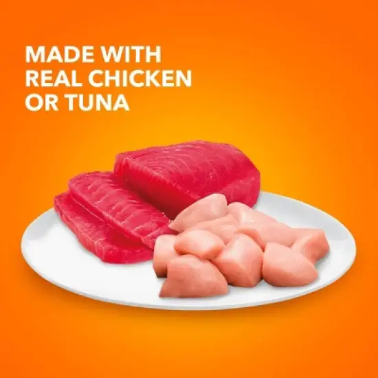 IAMS Perfect Portions Healthy Adult Pate Tuna, Chicken and Salmon Flavor Wet Cat Food image {3}