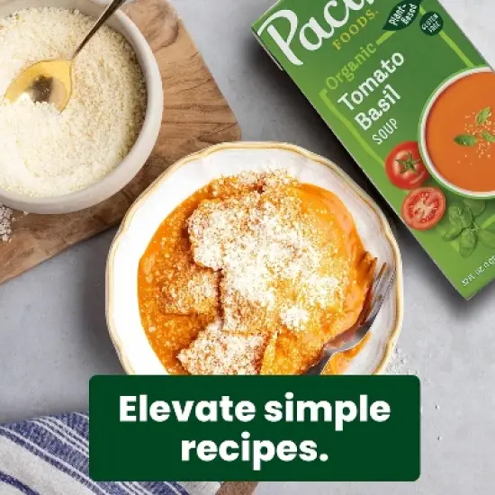 Pacific Foods Plant Based Organic Gluten Free Vegan Tomato Basil Soup - 32 fl oz image {6}