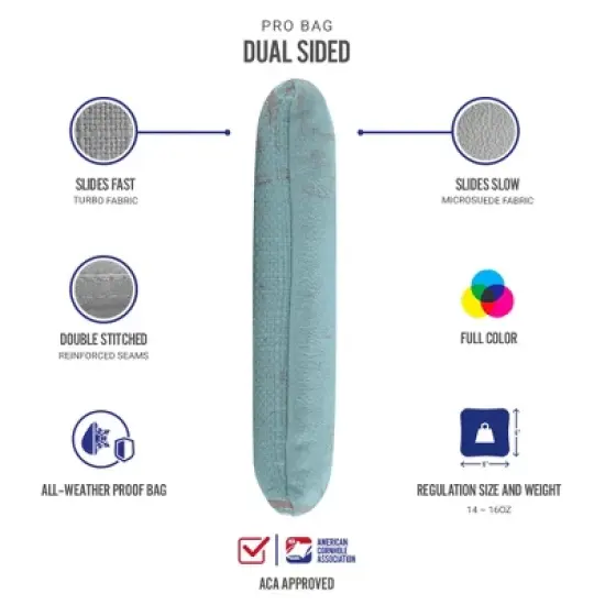 American Moto Synergy Pro Blue Cornhole Bags (Set of 4) image {2}