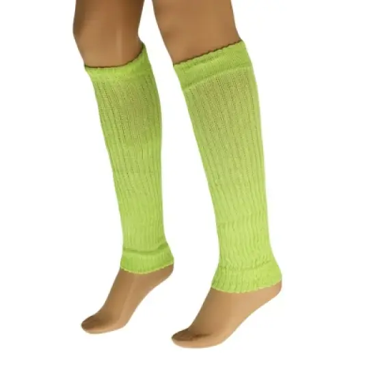 Retro-Inspired Cotton Leg Warmers for Women Soft, Stretchy, 20&rdquo; Long Knit Warmers 1 Pair image {8}