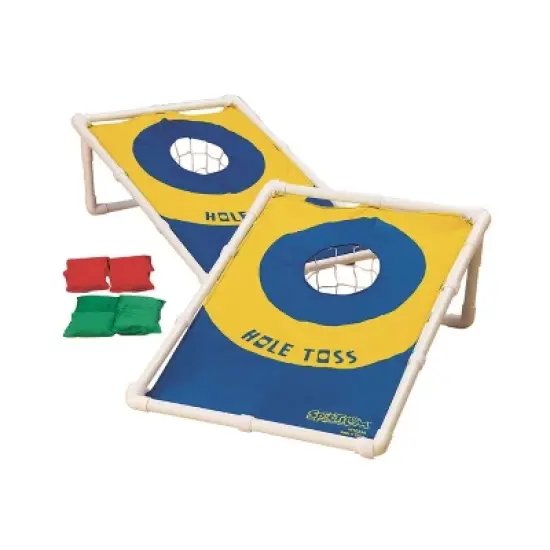 S&S Worldwide Spectrum Beanbag Hole Toss Game 25.5 in x 16.5 in image {1}