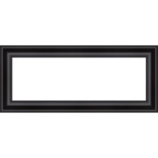 Amanti Art Grand Black Framed Dry Erase Magnetic Board image {15}