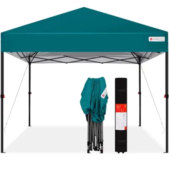 Best Choice Products 10x10ft Easy Setup Pop Up Canopy Instant Portable Tent w/ 1-Button Push, Carry Case image {16}
