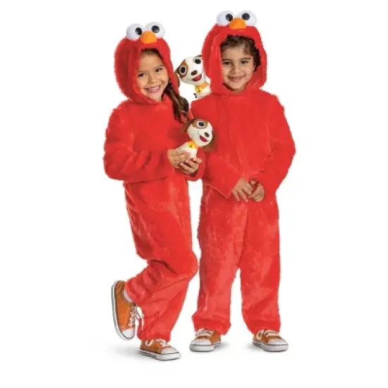 Sesame Street Toddler Elmo with Tango Classic Costume Jumpsuit Red image {5}