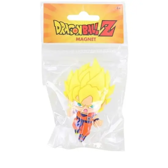 Monogram International Inc. Dragon Ball Goku Super Saiyan 3D Foam Magnet image {1}
