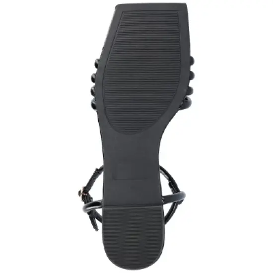 Journee Collection Womens Lyddea Tru Comfort Foam Buckle Multi Strap Sandal image {4}