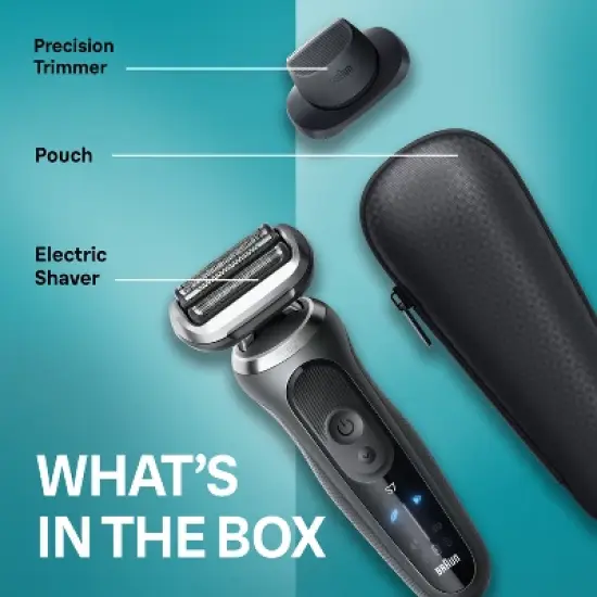 Braun Series 7-7120s Rechargeable Wet & Dry Electric Shaver image {3}