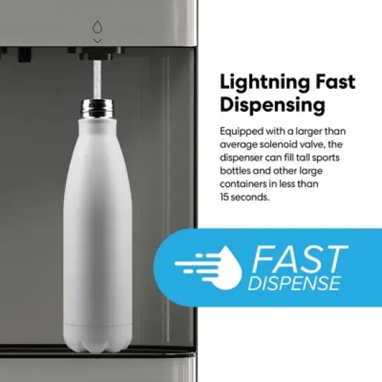 BRIO Moderna 3-Stage Ice Dispenser & Bottleless Water Cooler image {2}