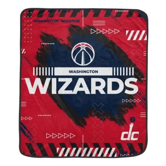 NBA Washington Wizards 50"x60" Game Tech Ultra Soft Blanket image {2}