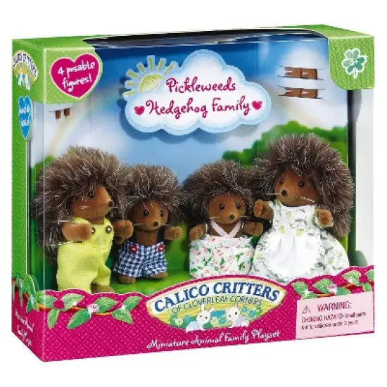 Calico Critters Pickleweeds Hedgehog Family image {3}