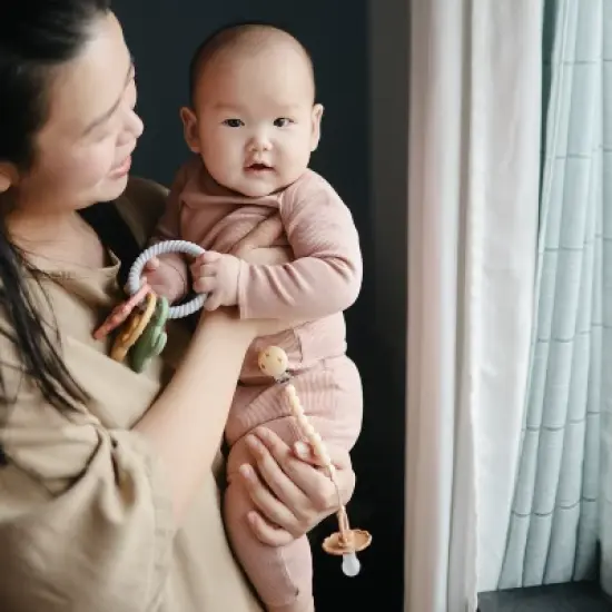 Mushie Western Teething Ring image {4}