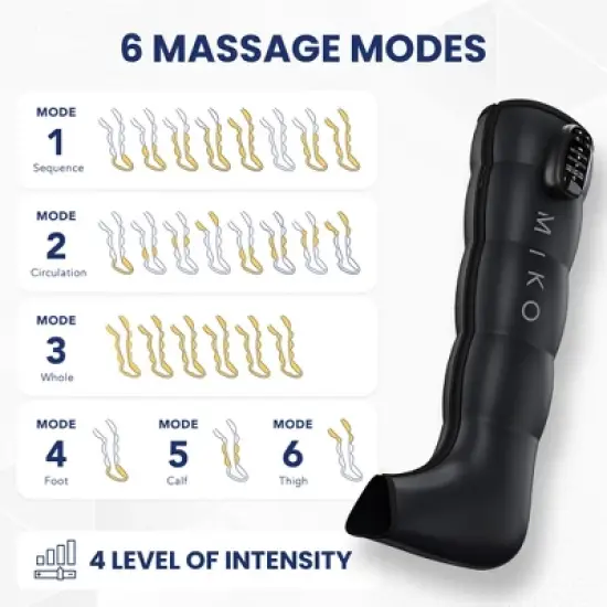 Miko Compression Massager with Advanced Airbag Technology, 2-Pack Aero image {3}