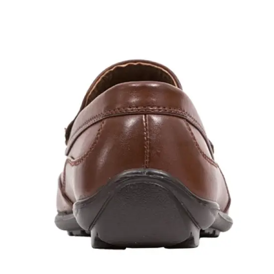 Deer Stags Boys' Booster Driving Moc Slip-On image {4}