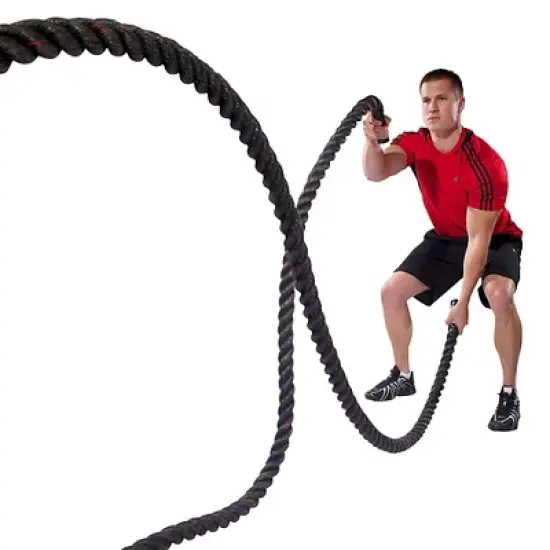 Body-Solid Fitness 40' x 2" Training Rope image {2}