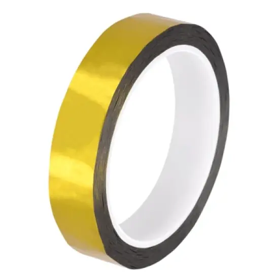 Unique Bargains Self-Adhesive Gap Sealing Metalized Tape for Graphic Art image {6}