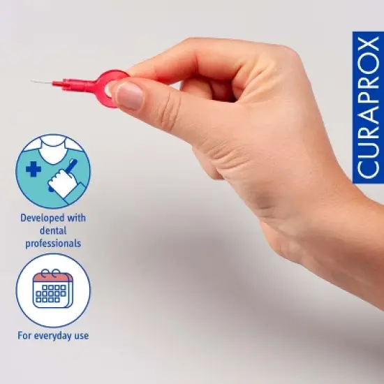 Curaprox CPS 07 Prime Start Interdental Brushes &ndash; Ultra-Fine Cleaning for Tight Spacesk, 5 pcs image {5}