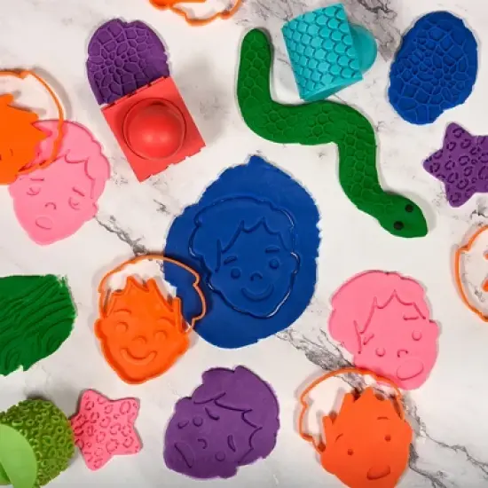 READY 2 LEARN Smudge 'N' Roll Paint & Dough Tools, Set of 18 image {3}