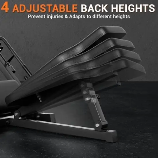 Leg Press Machine, 45 Degree for Home Gym, Professional with Linear Bearing & Solid Steel Pipe, Lower Body Strength Training image {3}