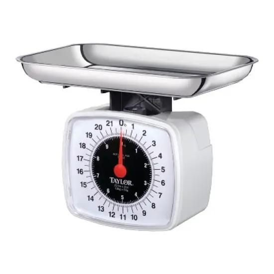 Taylor&reg; Precision Products Kitchen & Food Scale, 22 lbs in White image {4}