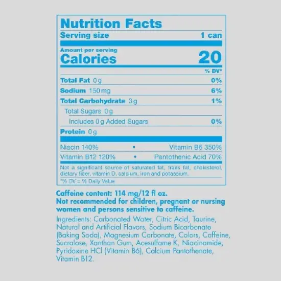 Red Bull Sugar Free Energy Drink - 12 fl oz Can image {9}