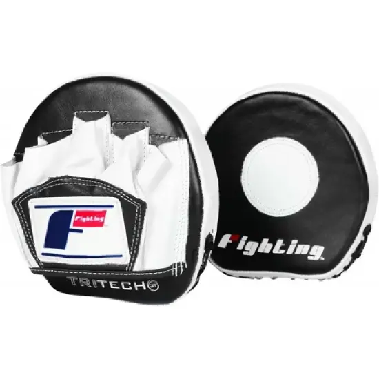 Fighting Sports Tri-Tech Micro Mitts - Black/White image {1}