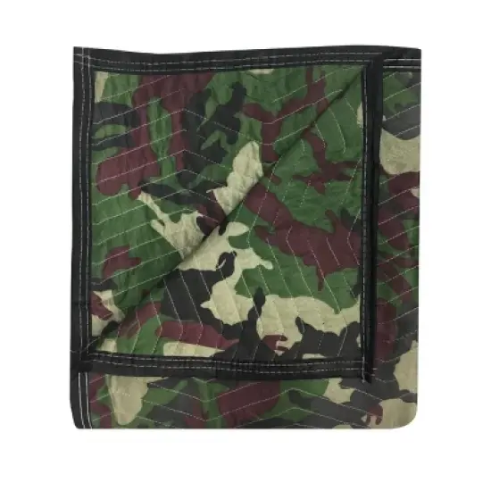 UBMOVE Pack of 2 Camouflage Moving Blankets 65lbs/doz image {2}