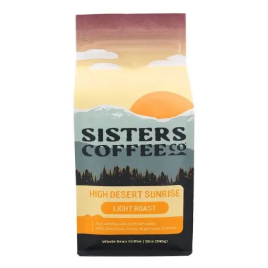 Sisters Coffee Co. High Desert Sunrise Light Roast Coffee - 12oz image {3}