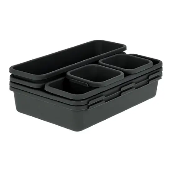 OnDisplay 8pc Interlocking Drawer Organization System image {3}