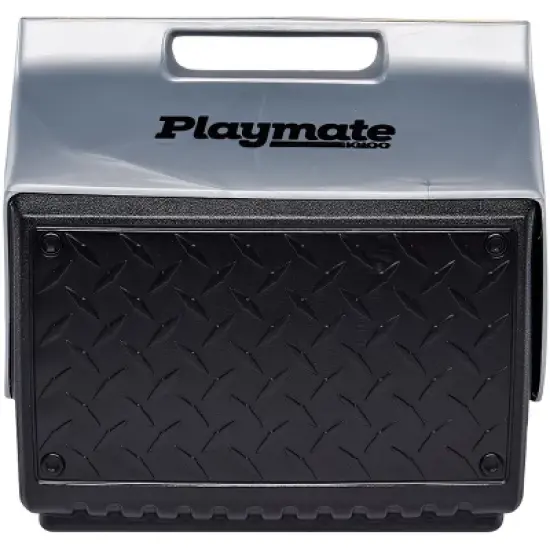 IGLOO Playmate "The Boss" 14 qt. Hard Cooler - Black/Silver image {5}