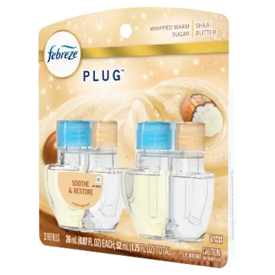 Febreze Plug Dual Refill Air Freshener - Soothe & Restore - 1.75 fl oz/2ct image {12}
