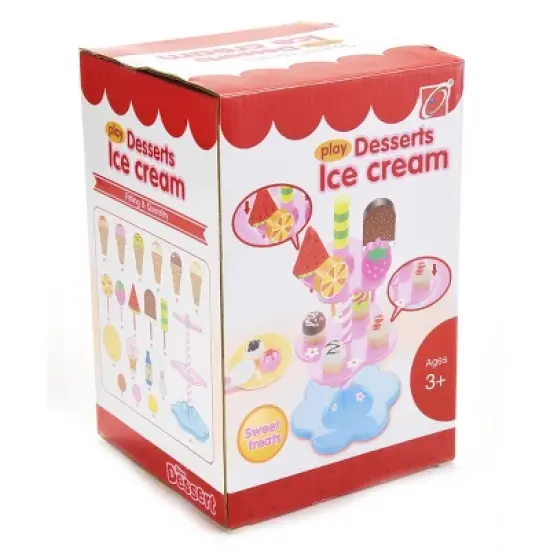 Ready! Set! Play! Link Little Chef Sweet Treats Ice Cream And Desserts Tower PlaySet image {10}