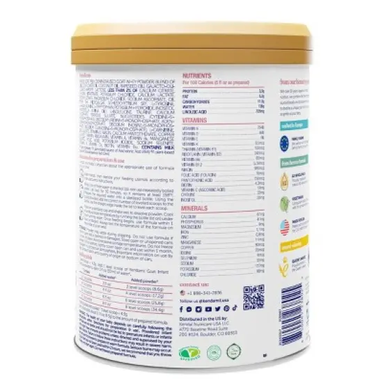 Kendamil Goat Powder Infant Formula - 28.2oz image {2}
