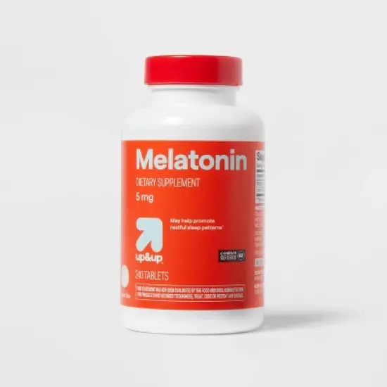 Melatonin 5mg Supplement Tablets - up&up&trade; image {5}
