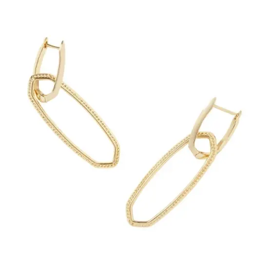 Kendra Scott Etta Open Frame Statement Earrings image {2}