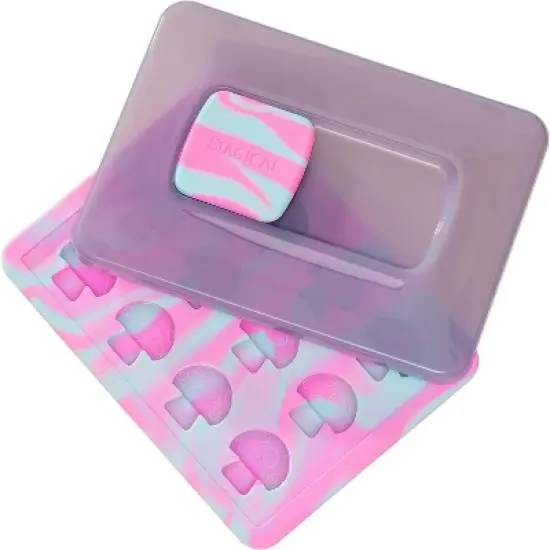 Magical Butter Machine Mushroom Silicone Non-Stick Gummy Trays (Multicolored) image {6}