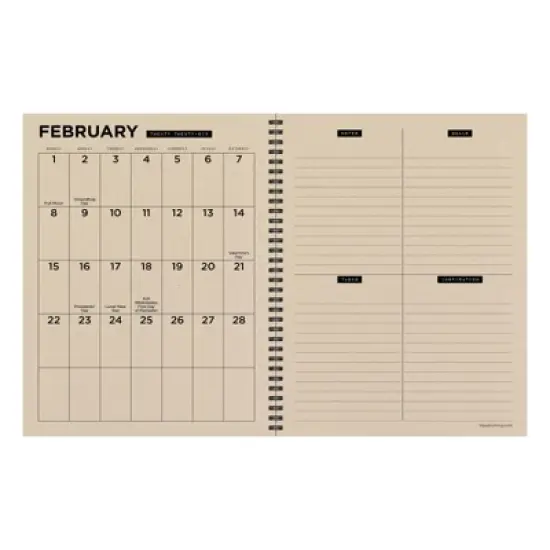 TF Publishing July 2025 - June 2026 Adventure Large Weekly Monthly Planner image {1}