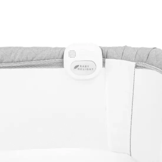 Baby Delight Beside Me Dreamer Deluxe Bassinet and Bedside Sleeper - Quilted Pebble Gray image {5}