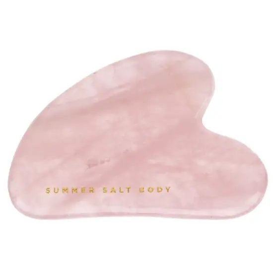 Summer Salt Body Gua Sha Stone - Face Sculpting Tool, Jaw Massager & Scraping Face Sculptor image {7}