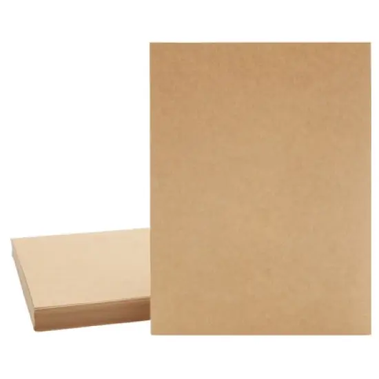 Sustainable Greetings 96 Sheets Brown Kraft Paper Cardstock, 176gsm (8.5 x 11 In) for Crafts, Wedding, Party Invitations, Drawing, DIY image {6}