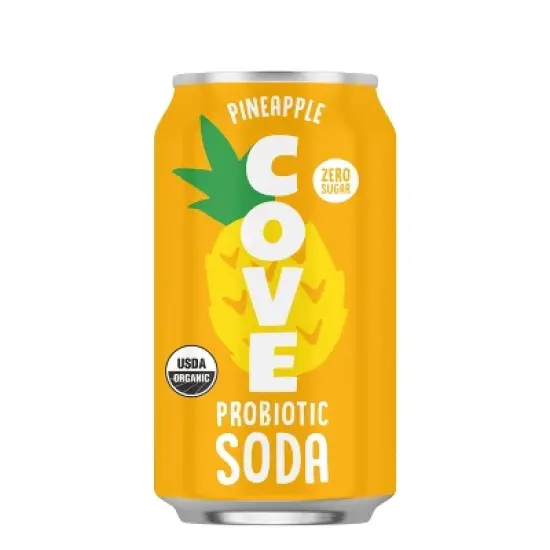 Cove Pineapple Cola Soda - 12 fl oz Can image {5}