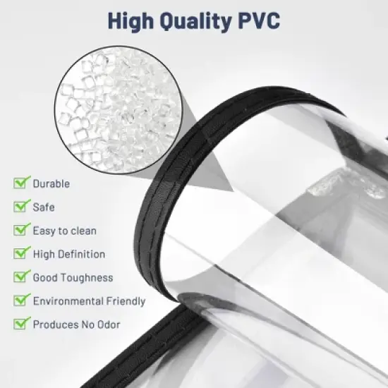 WeChef 30 Pack Menu Covers 8.5 x 14" Book Style Menu Holders 5 Pages 10 Views Restaurant Club Black image {5}