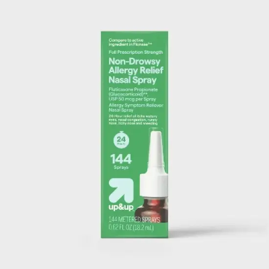 Fluticasone Propionate Allergy Relief Nasal Spray - up&up&trade; image {8}